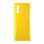 כיסוי פלסטיק קשיח ל- Samsung Galaxy Note10 בצבע - צהוב - קייס מובייל