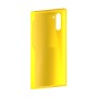 כיסוי פלסטיק קשיח ל- Samsung Galaxy Note10 בצבע - צהוב - קייס מובייל