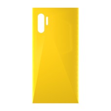 כיסוי פלסטיק קשיח ל- Samsung Galaxy Note10+ בצבע - צהוב - קייס מובייל