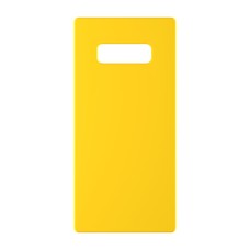 כיסוי פלסטיק קשיח ל- Samsung Galaxy Note8 בצבע - צהוב - קייס מובייל