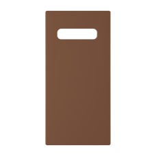 כיסוי פלסטיק קשיח ל- Samsung Galaxy S10 בצבע - חום - קייס מובייל