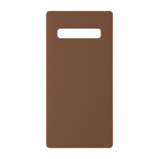 כיסוי פלסטיק קשיח ל- Samsung Galaxy S10 5G בצבע - חום - קייס מובייל