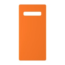 כיסוי פלסטיק קשיח ל- Samsung Galaxy S10 5G בצבע - כתום - קייס מובייל