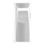 כיסוי פלסטיק קשיח ל- Samsung Galaxy S10 5G בצבע - לבן - קייס מובייל