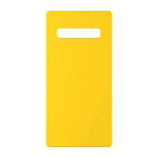 כיסוי פלסטיק קשיח ל- Samsung Galaxy S10 5G בצבע - צהוב - קייס מובייל