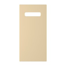 כיסוי פלסטיק קשיח ל- Samsung Galaxy S10+ בצבע - בז' - קייס מובייל
