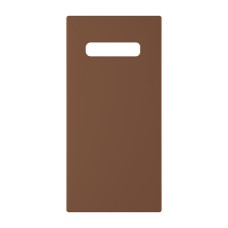 כיסוי פלסטיק קשיח ל- Samsung Galaxy S10+ בצבע - חום - קייס מובייל