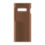 כיסוי פלסטיק קשיח ל- Samsung Galaxy S10+ בצבע - חום - קייס מובייל