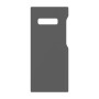 כיסוי פלסטיק קשיח ל- Samsung Galaxy S10+ בצבע - אפור - קייס מובייל