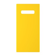 כיסוי פלסטיק קשיח ל- Samsung Galaxy S10+ בצבע - צהוב - קייס מובייל
