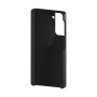 כיסוי פלסטיק קשיח ל- Samsung Galaxy S21 5G בצבע - שחור - קייס מובייל