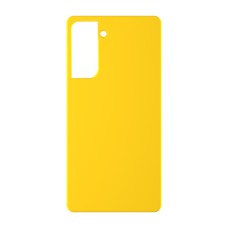 כיסוי פלסטיק קשיח ל- Samsung Galaxy S21 5G בצבע - צהוב - קייס מובייל