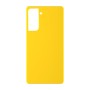 כיסוי פלסטיק קשיח ל- Samsung Galaxy S21 5G בצבע - צהוב - קייס מובייל