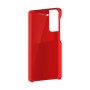 כיסוי פלסטיק קשיח ל- Samsung Galaxy S21 FE 5G בצבע - אדום - קייס מובייל