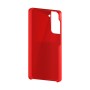 כיסוי פלסטיק קשיח ל- Samsung Galaxy S21 FE 5G בצבע - אדום - קייס מובייל