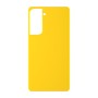 כיסוי פלסטיק קשיח ל- Samsung Galaxy S21 FE 5G בצבע - צהוב - קייס מובייל