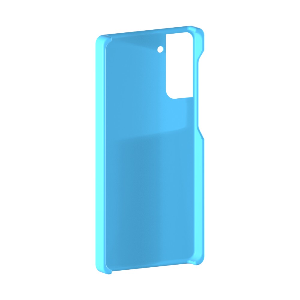 כיסוי פלסטיק קשיח ל- Samsung Galaxy S21+ 5G בצבע - תכלת - קייס מובייל