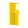 כיסוי פלסטיק קשיח ל- Samsung Galaxy S21+ 5G בצבע - צהוב - קייס מובייל