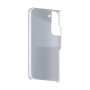 כיסוי פלסטיק קשיח ל- Samsung Galaxy S22 5G בצבע - כסף - קייס מובייל