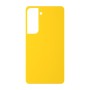 כיסוי פלסטיק קשיח ל- Samsung Galaxy S22 5G בצבע - צהוב - קייס מובייל