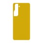 כיסוי פלסטיק קשיח ל- Samsung Galaxy S22 5G בצבע - צהוב - קייס מובייל