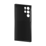 כיסוי פלסטיק קשיח ל- Samsung Galaxy S22 Ultra 5G בצבע - שחור - קייס מובייל