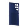 כיסוי פלסטיק קשיח ל- Samsung Galaxy S22 Ultra 5G בצבע - כחול נייבי - קייס מובייל