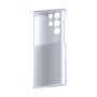 כיסוי פלסטיק קשיח ל- Samsung Galaxy S22 Ultra 5G בצבע - כסף - קייס מובייל