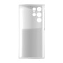 כיסוי פלסטיק קשיח ל- Samsung Galaxy S22 Ultra 5G בצבע - לבן - קייס מובייל
