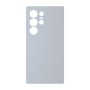 כיסוי פלסטיק קשיח ל- Samsung Galaxy S25 Ultra בצבע - כסף - קייס מובייל