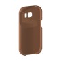 כיסוי פלסטיק קשיח ל- Samsung Galaxy S6 edge בצבע - חום - קייס מובייל