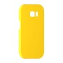 כיסוי פלסטיק קשיח ל- Samsung Galaxy S6 edge בצבע - צהוב - קייס מובייל