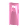 כיסוי פלסטיק קשיח ל- Samsung Galaxy S7 edge בצבע - ורוד - קייס מובייל