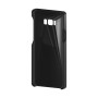 כיסוי פלסטיק קשיח ל- Samsung Galaxy S8 בצבע - שחור - קייס מובייל