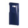 כיסוי פלסטיק קשיח ל- Samsung Galaxy S8 בצבע - כחול נייבי - קייס מובייל