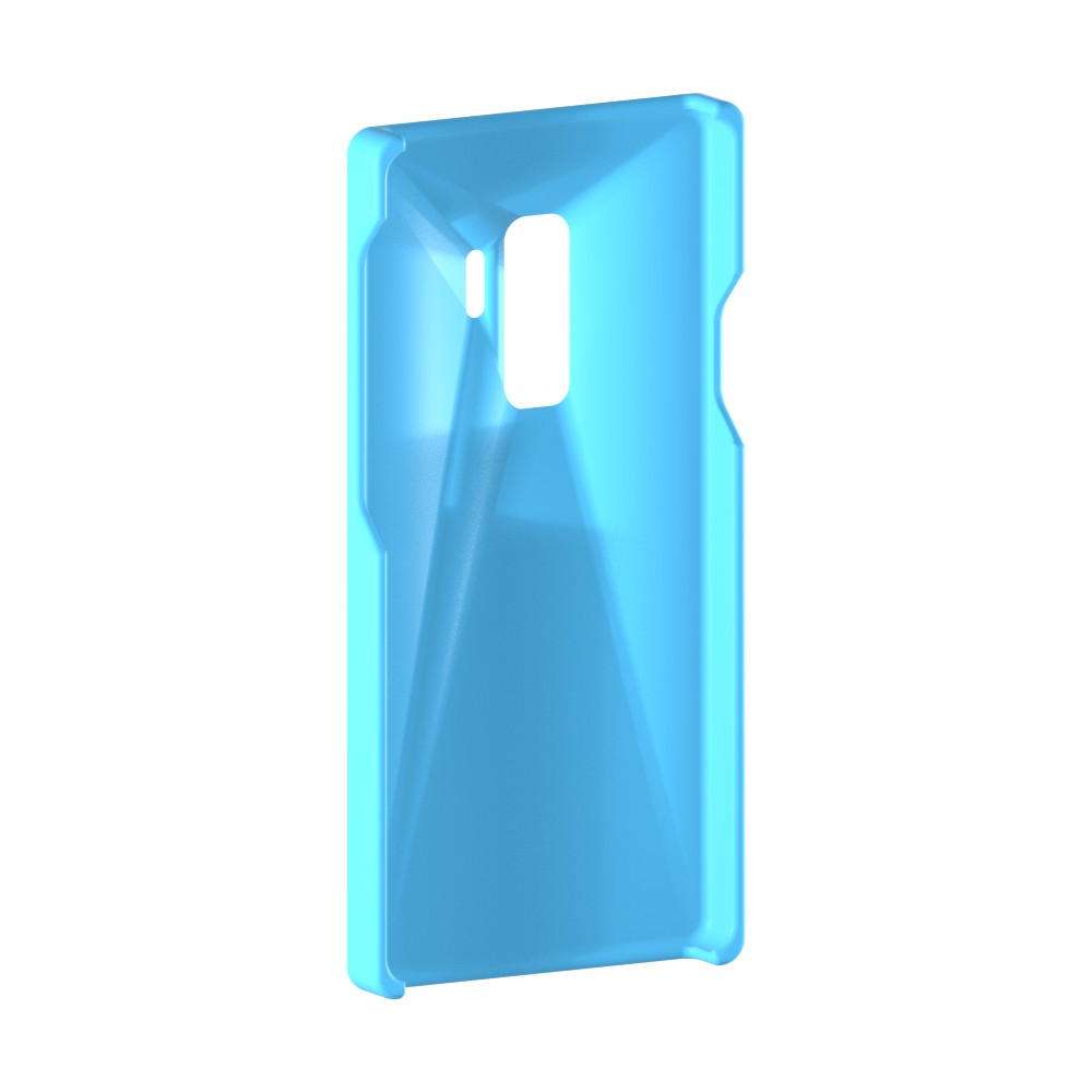 כיסוי פלסטיק קשיח ל- Samsung Galaxy S9+ בצבע - תכלת - קייס מובייל