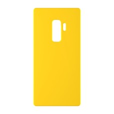 כיסוי פלסטיק קשיח ל- Samsung Galaxy S9+ בצבע - צהוב - קייס מובייל