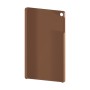 כיסוי פלסטיק קשיח ל- Samsung Galaxy Tab A 10.1 (2019) בצבע - חום - קייס מובייל