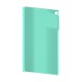 כיסוי פלסטיק קשיח ל- Samsung Galaxy Tab A 10.1 (2019) בצבע - מנטה - קייס מובייל