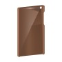 כיסוי פלסטיק קשיח ל- Samsung Galaxy Tab A 8.0 (2019) בצבע - חום - קייס מובייל