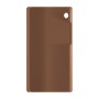 כיסוי פלסטיק קשיח ל- Samsung Galaxy Tab A11 בצבע - חום - קייס מובייל