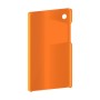 כיסוי פלסטיק קשיח ל- Samsung Galaxy Tab A11 בצבע - כתום - קייס מובייל