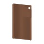 כיסוי פלסטיק קשיח ל- Samsung Galaxy Tab A7 Lite בצבע - חום - קייס מובייל