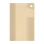 כיסוי פלסטיק קשיח ל- Samsung Galaxy Tab A8 10.5 (2021) בצבע - בז' - קייס מובייל
