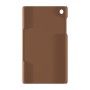 כיסוי פלסטיק קשיח ל- Samsung Galaxy Tab A9+ בצבע - חום - קייס מובייל