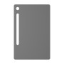 כיסוי פלסטיק קשיח ל- Samsung Galaxy Tab S9 FE בצבע - אפור - קייס מובייל