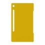 כיסוי פלסטיק קשיח ל- Samsung Galaxy Tab S9 FE בצבע - צהוב - קייס מובייל