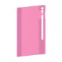 כיסוי פלסטיק קשיח ל- Samsung Galaxy Tab S9+ בצבע - ורוד - קייס מובייל