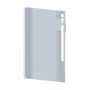 כיסוי פלסטיק קשיח ל- Samsung Galaxy Tab S9+ בצבע - כסף - קייס מובייל