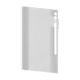 כיסוי פלסטיק קשיח ל- Samsung Galaxy Tab S9+ בצבע - לבן - קייס מובייל
